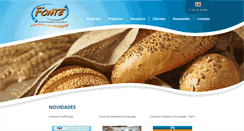 Desktop Screenshot of fontedistribuidora.com.br